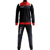 Zeus Tuta Relax Vesuvio Hommes Survêtement Navy Rouge