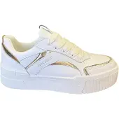 Just cavalli Femmes, Baskets, Fondo Rari Dis Damenschuhe. T02 Weiss, Blanc, (39)
