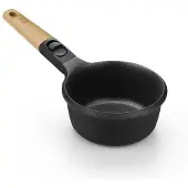 BRA Market | Casserole de 16 cm, en fonte d'aluminium avec revêtement antiadhésif, sans PFOA, compatible avec tous les types de cuisinières, y compris l'induction