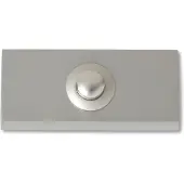 Heidemann 70405 Bouton-poussoir simple nickelé 24 V/1A