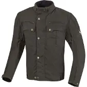 Merlin Veste cirée pour moto Perton, marron, 3XL
