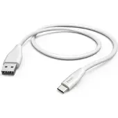Hama Câble de charge, USB-A - USB-C, 1,5 m, blanc