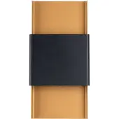 Sollux Applique DURLIN or/noir 2xG9 8W acier 40x7x20cm