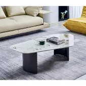 AEA Table basse de luxe Tables design Café Salon Marbre Nouveau