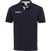 Uhlsport Football Essential Prime Polo Shirt Enfants Polo noir blanc Gr 152