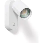 LEDKIA Applique Murale Aluminium Aritz 1 Spot Blanc