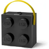 LEGO Boîte avec poignée - noir