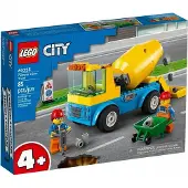 LEGO 60325 - City - Camion malaxeur à béton