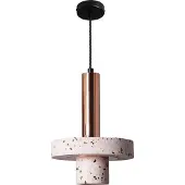 LEDKIA Suspension Métal Et Ciment Hestia