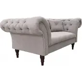 AEA Chesterfield Canapé 3+2 Canapé rembourré Design Cuir Tissu Garnitures