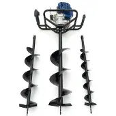 HBM Tarière avec moteur à essence 51,2 cm3