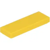 LEGO 1x3 carreaux 63864 - 100 pièces jaune