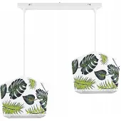 Light11 HOME Plafonnier suspendu Lustre Abat-jour moderne