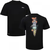 BKK Short Sleeve Casual Shirt - Brand Values Pike - Black Gr. L