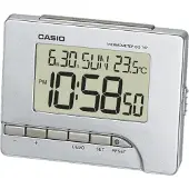 Casio Dq-747-8ef Table Clock Argenté