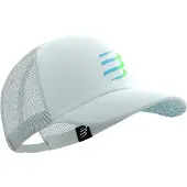 Compressport Casquette Trucker Blanc Vert
