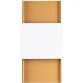Sollux Applique DURLIN or/blanc 2xG9 8W acier 40x7x20cm