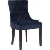 CLP Chaise de salle à manger Aberdeen velours antique
