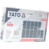 YATO Rivets Volvo, jeu de clips 350 pièces