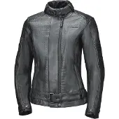 Held Veste en cuir de moto pour femme Roxane, noir, 44