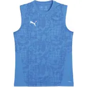 Puma Hommes, T-shirt de sport, teamCUP Maillot sans manches d'entraînement (3XL), Bleu