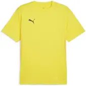 Puma Hommes, T-shirt de sport, teamGOAL Jersey (XXL), Jaune, XXL