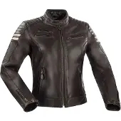 Segura Blouson en cuir Funky pour femme, marron, 38