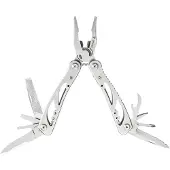 GRUPA TOPEX Outil multifonction, argent, ensemble de 9 pièces