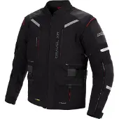 Büse Gravel XR veste textile imperméable pour moto, noir, 54