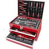 BRÜDER MANNESMANN Boîte à outils 155 pièces 29066