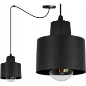 Light11 HOME Pendelaire Moderne Lampe Led Noire