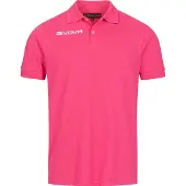 Givova Polo Polo Cotone Piquet Été Rose - M