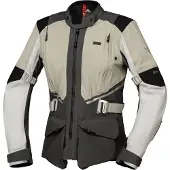 IXS Tourster-STX 1.0 veste textile imperméable pour femme, gris foncé, XL