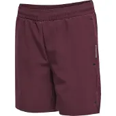 Hummel Pantalon de sport 'Move Grid' gris clair / lie de vin