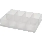 Raaco Kit de compartimentation 8 pcs. transparent largeur 55 x profondeur 79 x hauteur 47mm pour art. -871325-871332 - 109888