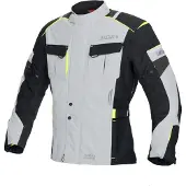 Büse Breno Pro blouson textile pour moto, noir/gris clair, S