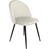 Dmora Achito - Chaise, Blanc Crème, une Chaise