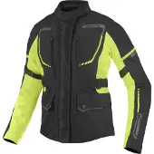 Bogotto Azury 2in1 Imperméables Femme Noir Neon Yellow Blouson Textile Taille L