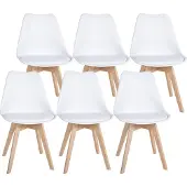 CLP lot de 6 chaises de salle à manger Ramsey