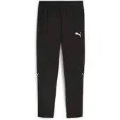 Puma Pantalon de sport noir / blanc