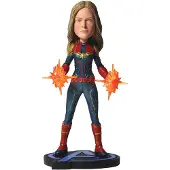 NECA Avengers : Endgame Captain Marvel Head Knocker figurine à tête branlante 20 cm