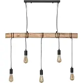 LEDKIA Suspension Métal Et Bois Yagis 160 Mm