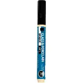 Creativ Company Stylo en verre et porcelaine opaque - Noir