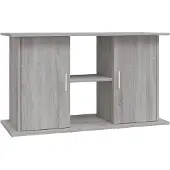 vidaXL Support pour aquarium Gris Sonoma 101x41x58 cm Bois composite