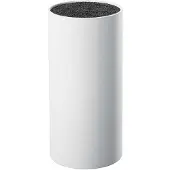 Zassenhaus Bloc à couteaux rond, blanc 78022