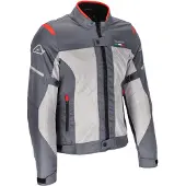 Acerbis On Road Ruby Ladies Grey Red Textile Jacket Taille XL
