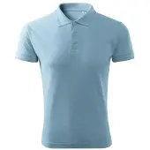 Malfini - Polo pour homme, piqué PP10023 (S) (bleu ciel)