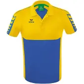 Erima T-Shirt fonctionnel bleu / jaune