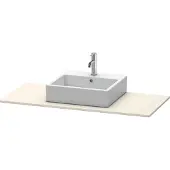 Duravit Console XSquare, 1 découpe, 1200x16x550mm, XS060F09191