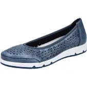 Rieker Ballerinas Damen 31393837343938 Blau 36 EU